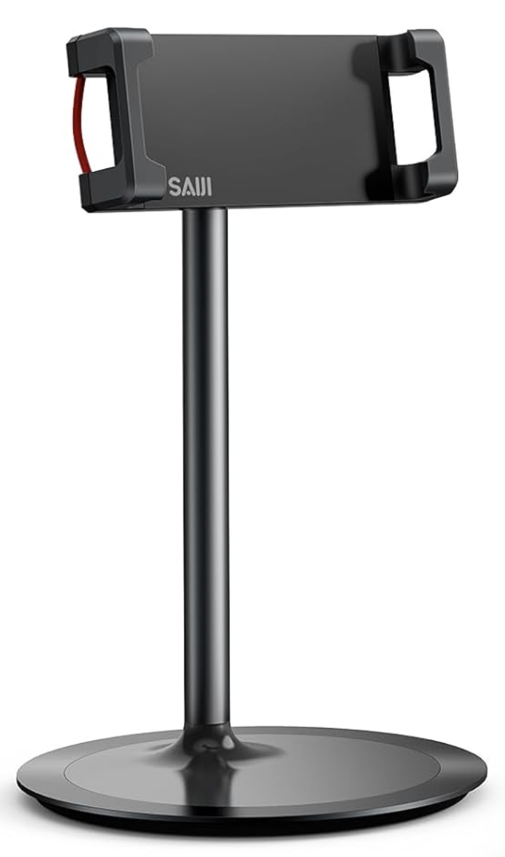 Support orientable fourni avec la tablette.